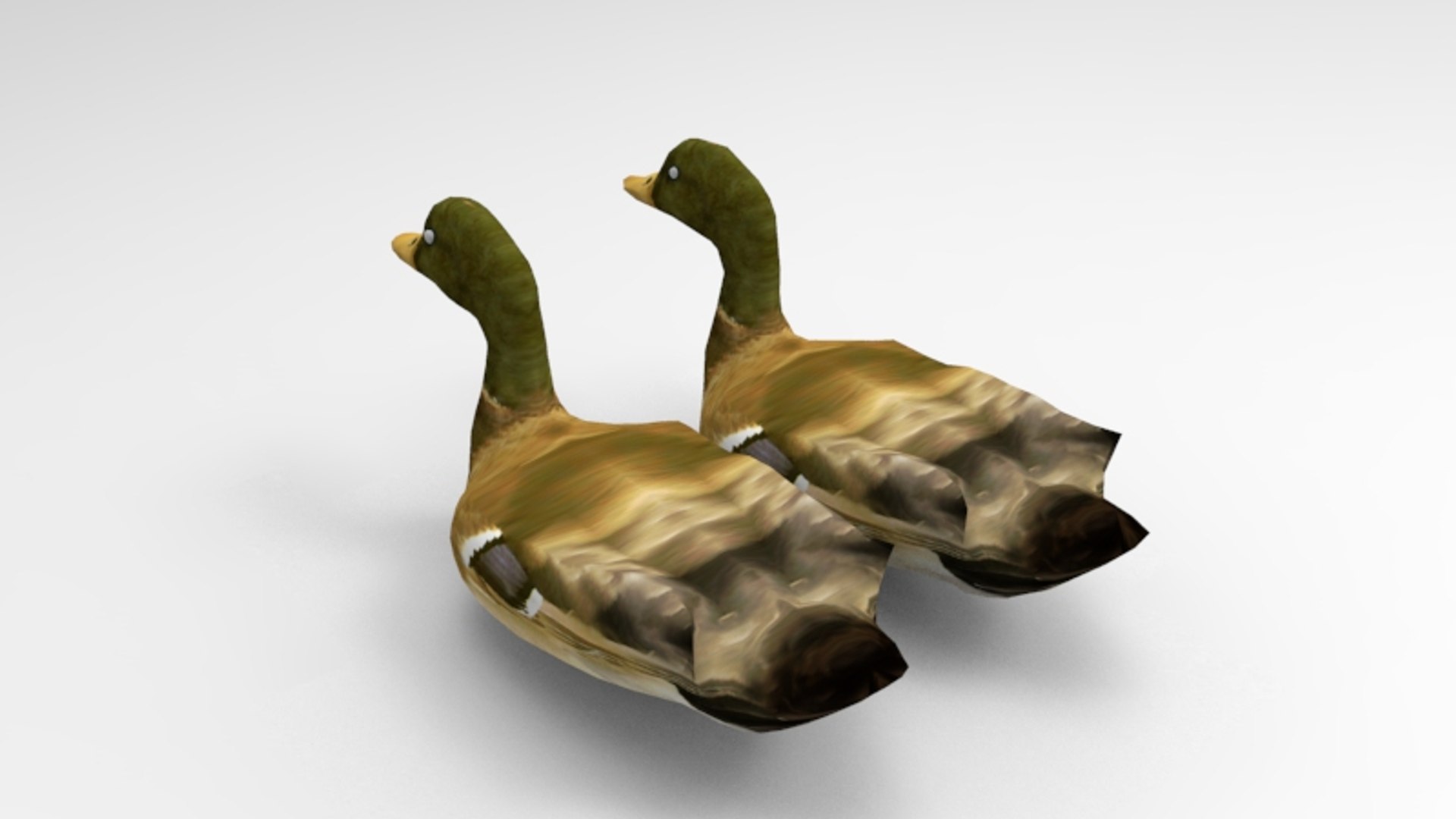 Swimming Ducks 3D Model - TurboSquid 1202012