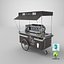3D coffee cart