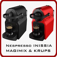 Nespresso Inissia Magimix & Krups PACK