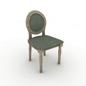 louis xvi chair 3d max