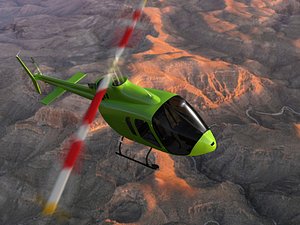 Bell 505 Helicopter