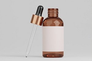 3D Dropper bottle High quality 3d model