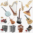 Musikinstrumente 14 in1