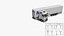 Electric Truck with FedEx Freight Trailer Rigged 3D