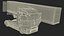 Electric Truck with FedEx Freight Trailer Rigged 3D