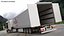 Electric Truck with FedEx Freight Trailer Rigged 3D