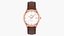 Cinturino chiuso Omega Deville Prestige in oro rosa