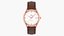 Cinturino chiuso Omega Deville Prestige in oro rosa