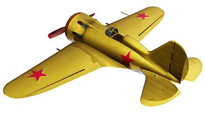 Golden Aeroplan 3D model