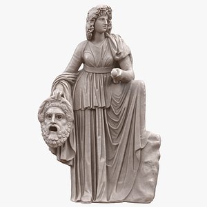 Muse Tragedy Melpomene Statue