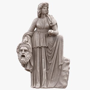 Muse Tragedy Melpomene Statue