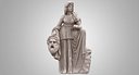 Muse Tragedy Melpomene Statue