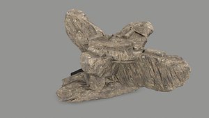 old temple 3D model