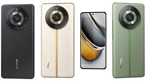 3D model Realme 11 Pro All Colors  Low Poly