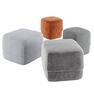 Pouffe Stump model