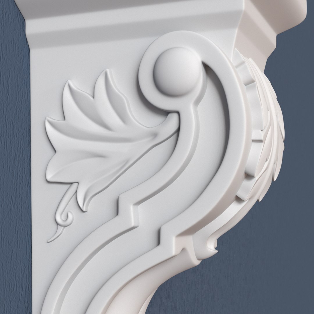 3d Corbel Decorative
