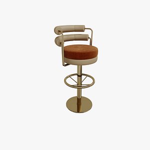 Bar Chair Ottis 2 3D model