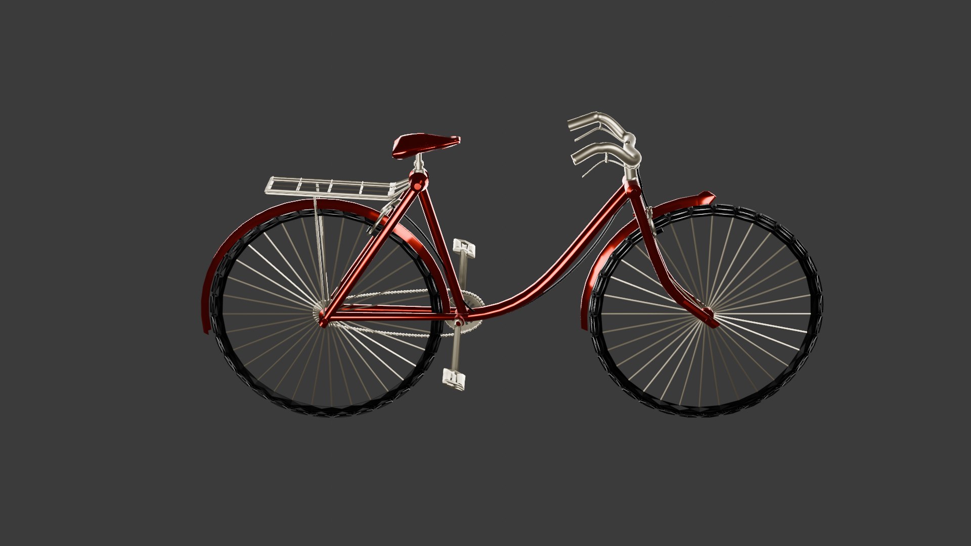 3D Bicycle - TurboSquid 2413537