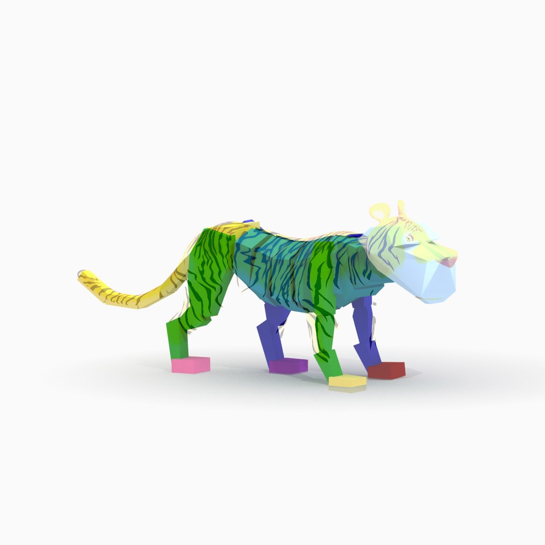 Animation Biped 3d Model