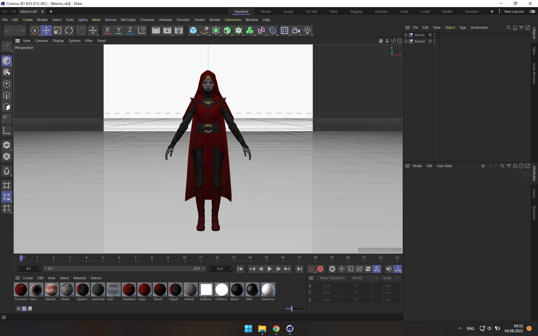 Merrin Model - TurboSquid 2367428