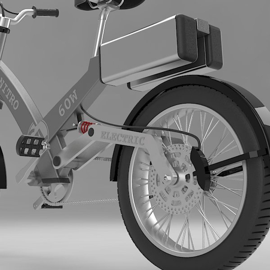 3d Model Electric Bike