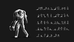 Fireman Set 03 3D model