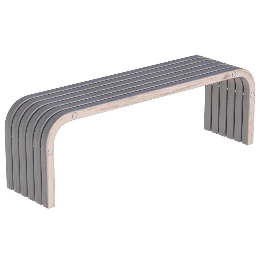 3D City Bench 13 - TurboSquid 2153327