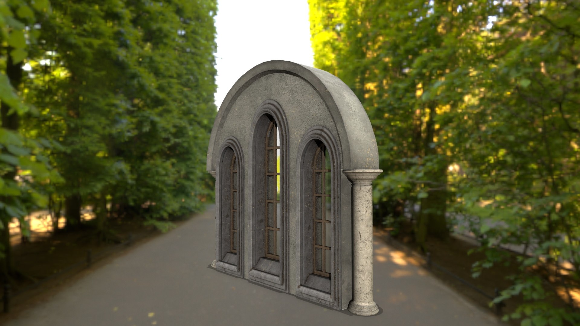 Medieval Window Set 3D Model - TurboSquid 2290599