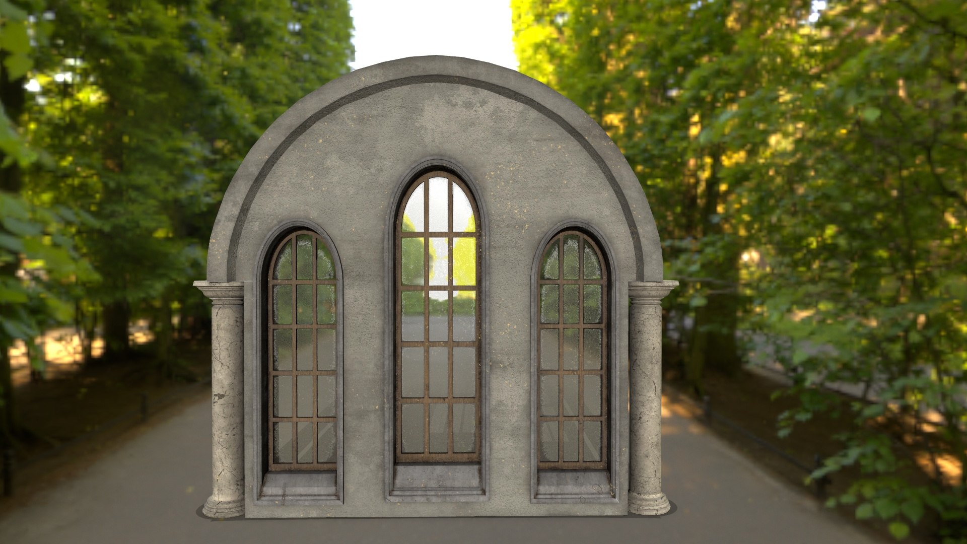 Medieval Window Set 3D Model - TurboSquid 2290599
