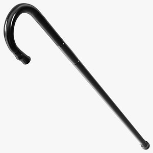 3D Metal Cane Walking Stick