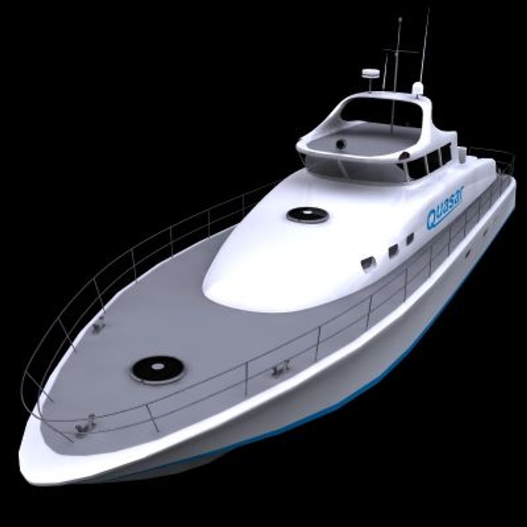 motor yacht 3d