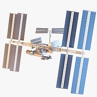 International Space Station With RIG