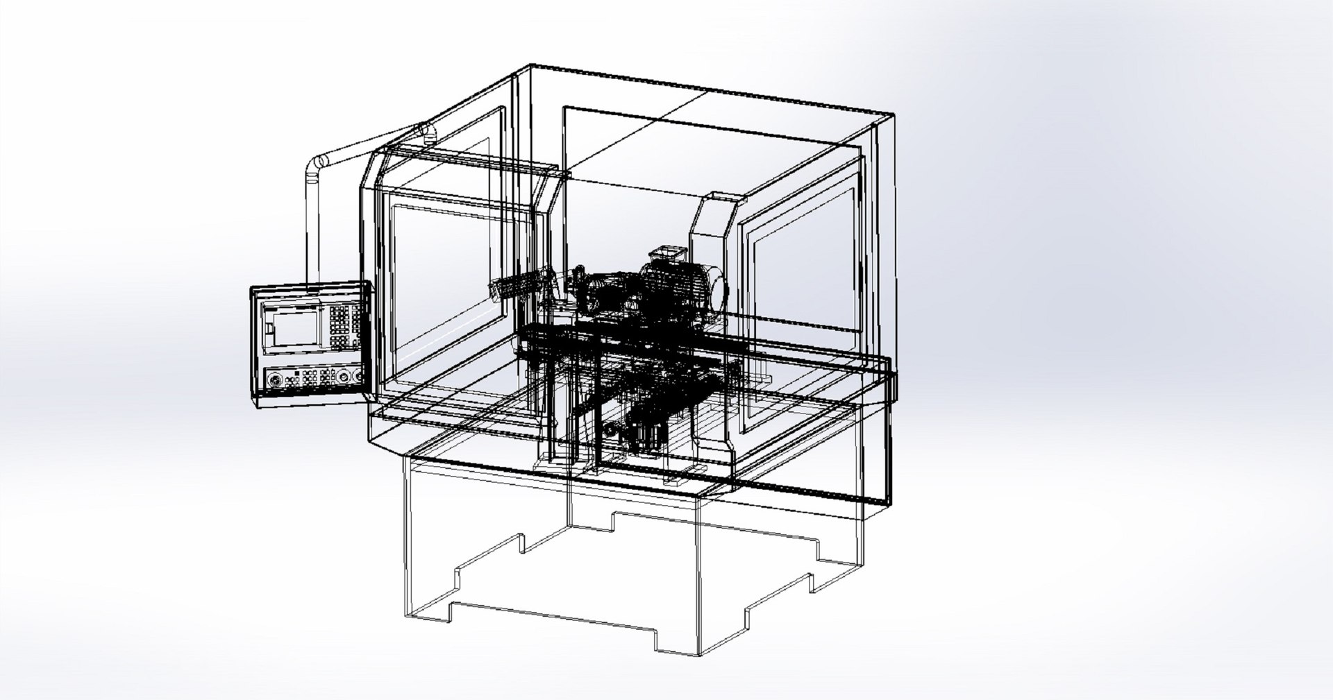 CNC Deburring Machine 3D model - TurboSquid 1844373