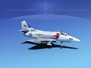 Douglas A-4D Skyhawk V07 USN