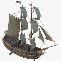Sailing Ship Barque