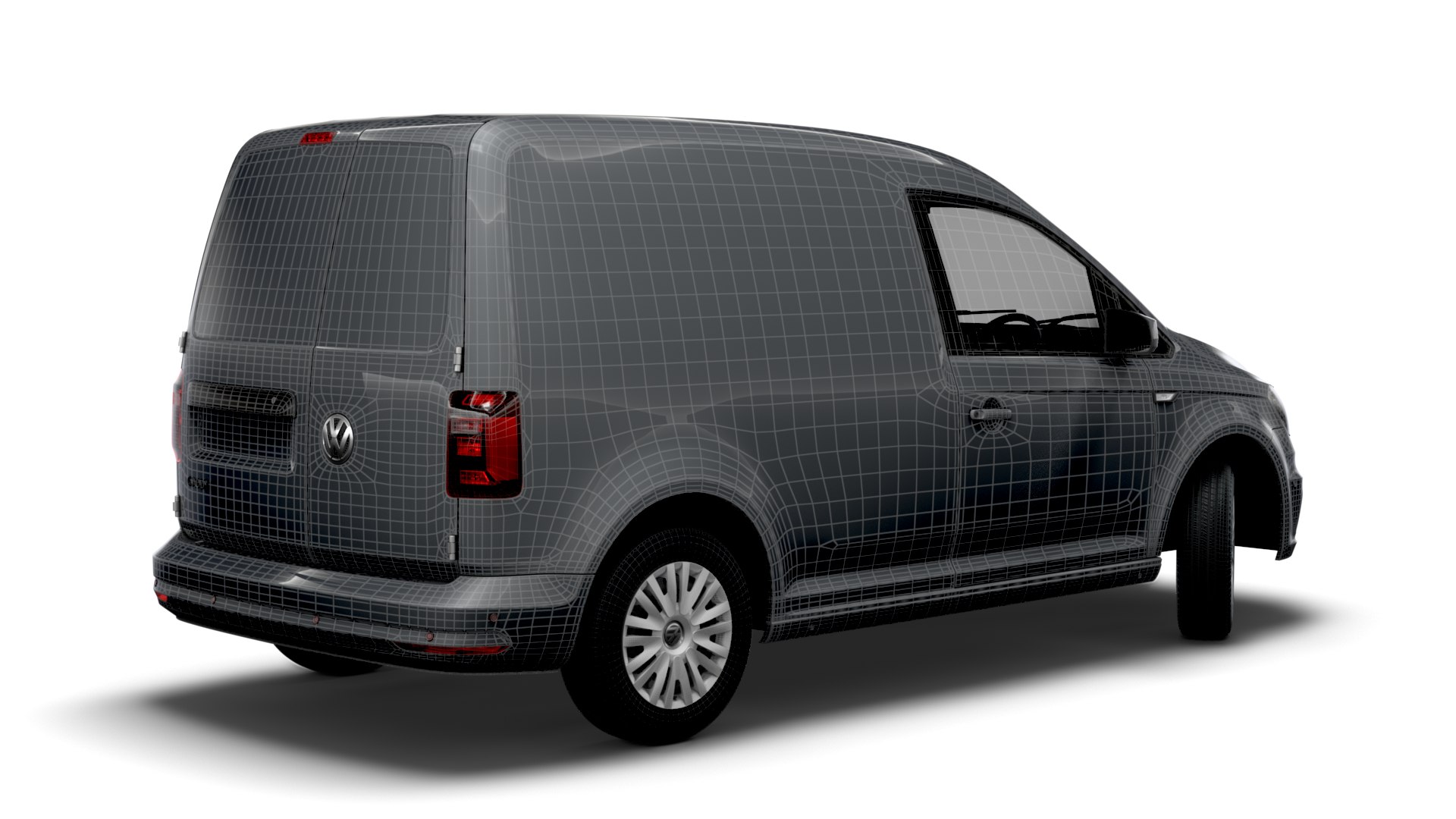 3D volkswagen caddy ukspec trendline TurboSquid 1642632