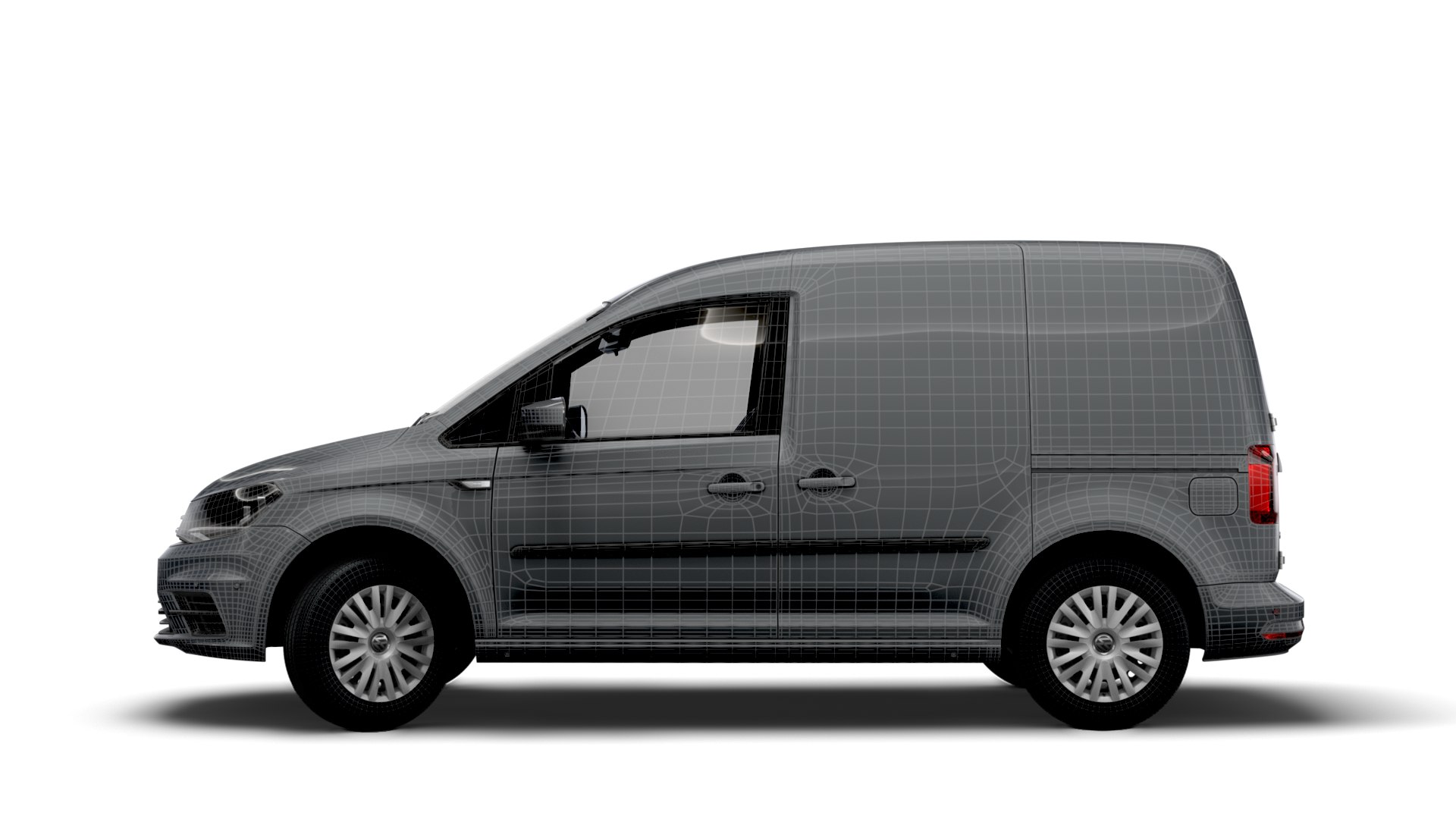 3D volkswagen caddy ukspec trendline TurboSquid 1642632