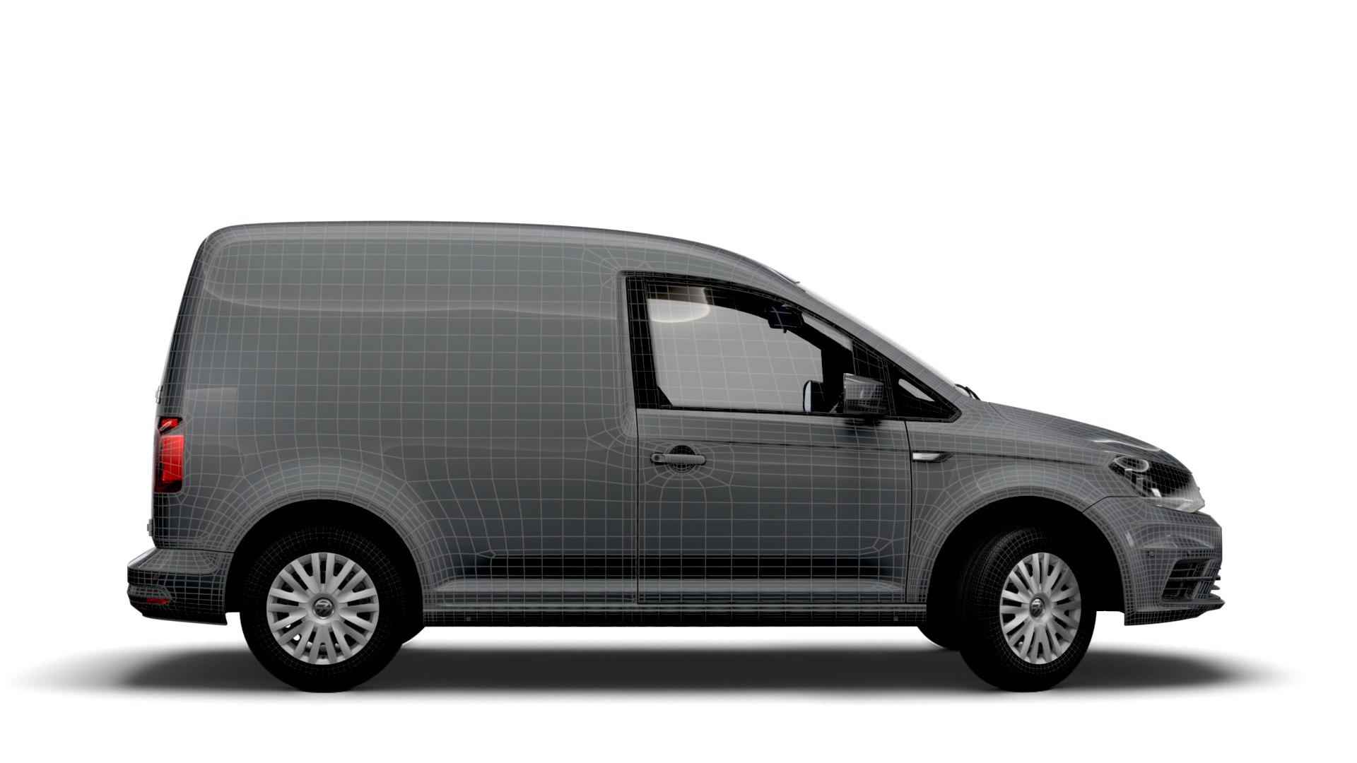 3D volkswagen caddy ukspec trendline TurboSquid 1642632