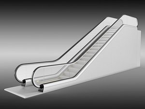 3d escalator
