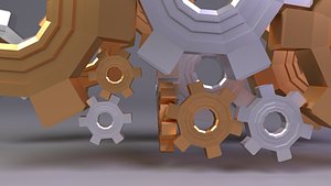 Low Poly Gear