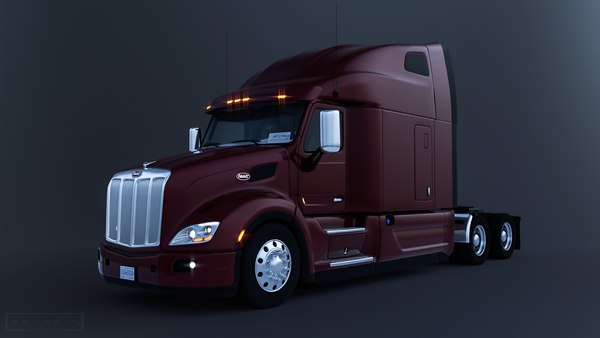 3D Peterbilt 579 Ultraloft