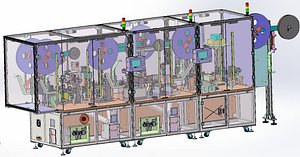 Automatic USB Assembly Machine - High-Speed Electronic Component Assembly Line