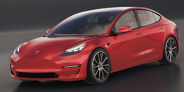 Tesla Model 3 Performance 2022 3D model