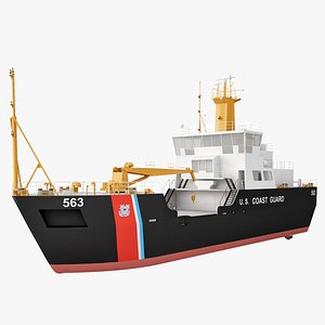 3D Coast Guard Keeper Class Henry Blake Vessel