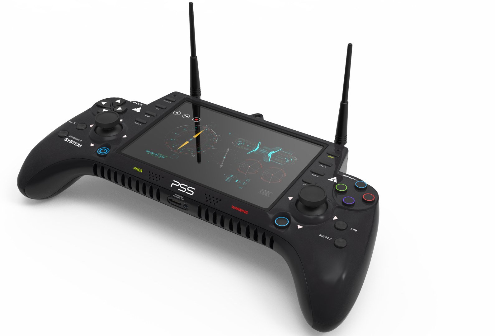 Robot Remote Control 3D - TurboSquid 1687852