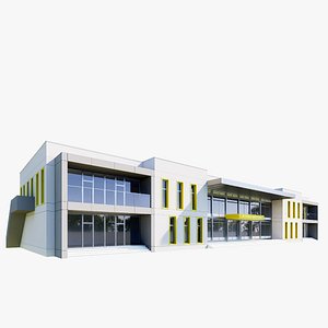 3D kindergarten model