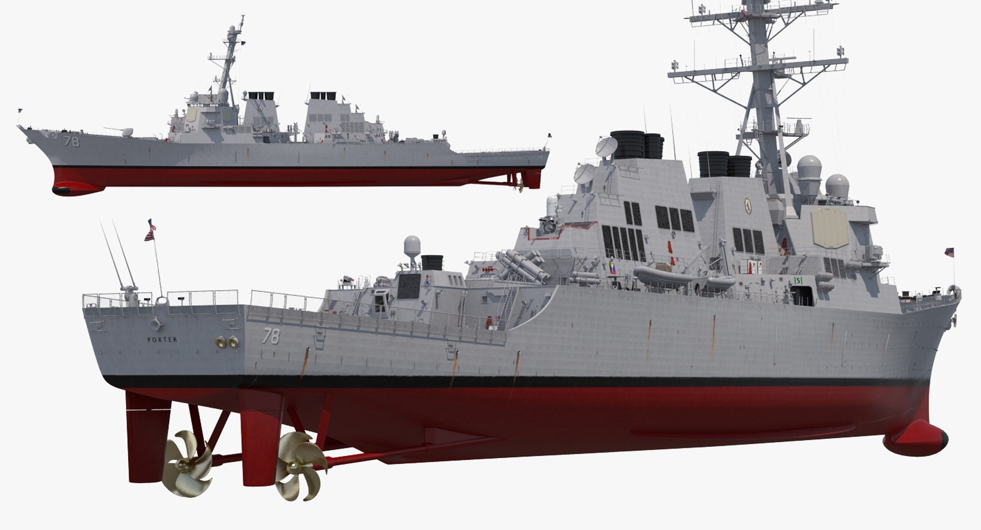 3D model Carrier Strike Group Collection https://p.turbosquid.com/ts-thumb/3C/MDgyVo/79/arleighburkedestroyerporterddg78vray3dmodel010/jpg/1770117723/1920x1080/fit_q87/7fb05fb18ff11fe025f850226020d7fc7a73bb55/arleighburkedestroyerporterddg78vray3dmodel010.jpg