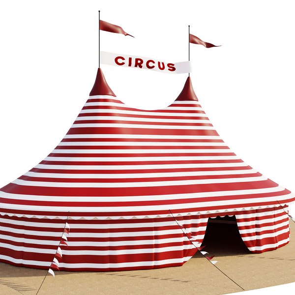 Circus Tent 3D model