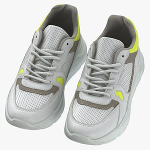 3D Women Sneakers 03 model