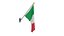 Wall Flag Italy
